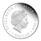 2010 $1 American Numismatic Association Celebrate Australia Northern Territory 1oz Silver Coloured Proof Coin