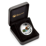 2010 $1 American Numismatic Association Celebrate Australia Northern Territory 1oz Silver Coloured Proof Coin