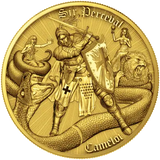 2026 Sir Perceval BU Edition Gilded (Camelot series) 1oz silver Coin