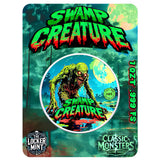 2025 Classic Monsters - Swamp Creature 1oz Silver Colour Round