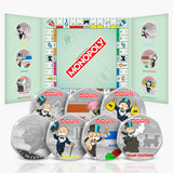 Monopoly Legends of the Board 2026 - Silver Plated Coin Pack