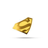 Superman's Emblem - 0.1 g Gold Collectible Coin
