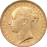 1884 Melbourne Mint Gold Sovereign gEF