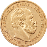 1888 German States (Prussia) 20 Mark Gold Coin VF