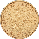 1900 German States (Prussia) 20 Mark Gold Coin gVF