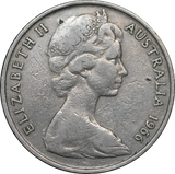 1966 Wavy Baseline 20 Cent Fine
