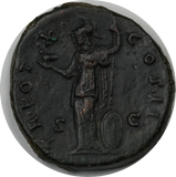 Marcus Aurelius Bronze Sestertius Aurelius AD155/156 gVF