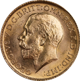 1925 King George V London Mint Gold Sovereign UNC