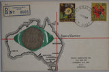 1969 Nuphil Yarralumla 50c Coin PNC