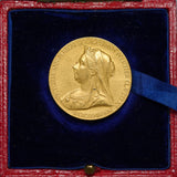1897 Queen Victoria Diamond Jubilee Gold Medallion