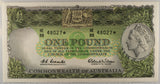 1961 Coombs/Wilson One Pound Star Replacement Note PCGS Graded EF40