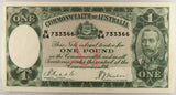 1933 Australia Riddle/Sheehan One Pound Note PCGS Choice VF35