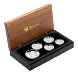 2009 1966 Australian Decimal Pattern Silver Proof 5 Coin Set