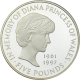 UK 1999 £5 Diana Princess of Wales Memorial Uncirculated Coin