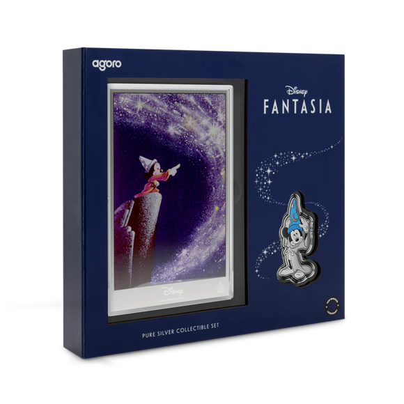 2025 Disney Fantasia - Collectible Set 1oz Silver Coin & 5g Silver Foil Set