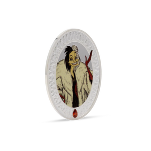 2025 Disney Villains - Cruella De Vil 1oz Silver Coin