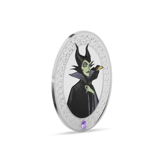 2025 Disney Villains - Maleficent 1oz Silver Coin