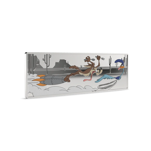 2025 Looney Tunes™ - Wile E. Coyote & Road Runner 1oz Silver Coin