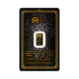 Germania Mint Odin 1/100oz Gold Bar in Card