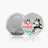 Monopoly 90th Anniversary 2025 - Silver Plated Coin Pack