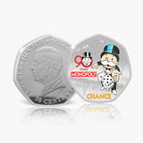 Monopoly 90th Anniversary 2025 - Silver Plated Coin Pack