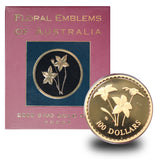 2003 Floral Emblems - Royal Bluebell 1/3oz Gold Proof Coin