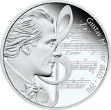 2010 $1 Great Composers Gustav Mahler 1860-1911 1oz Silver Proof Coin