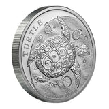 2024 Niue Hawksbill Turtle 2oz Silver Coin