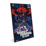 The Transformers: The Movie (1986) Poster 1oz Silver Collectible Foil