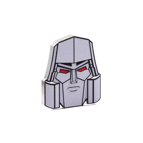 2024 Transformers Heads - Megatron 1oz Silver Coin