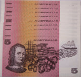 $5 1991 Fraser/Cole aUNC Consecutive run of 10