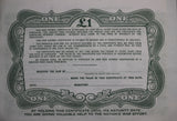 Australia 1945 One Pound War Savings Certificate