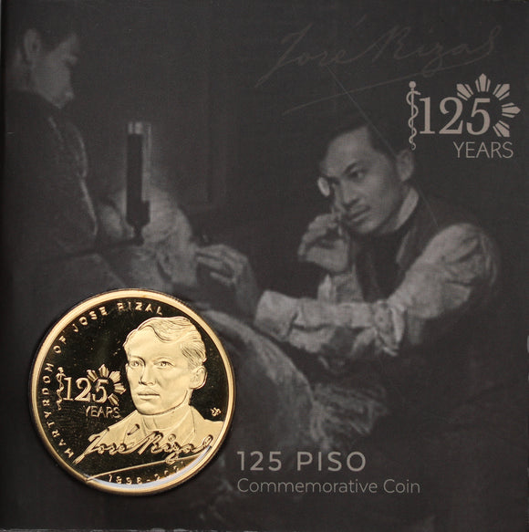 2022 Philippines 125th Death Anniversary of Jose Rizal Coin