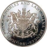 1981 Royal Wedding Sterling Silver Medal by Spink