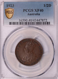 1923 Halfpenny XF40 (Key Date)