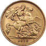 1912 Sydney Mint Half Sovereign gEF