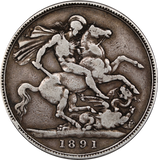 GB 1891 Crown Fine