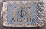 Geiger 100g Silver Bar