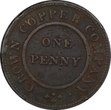 1811 Birmingham and Neath Copper Penny Token Fine