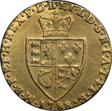 1788 GB Spade Guinea Gold Coin Fine