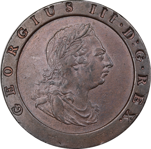 1797 GB Cartwheel Two Pence EF
