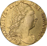 1777 GB George III Gold Guinea VF