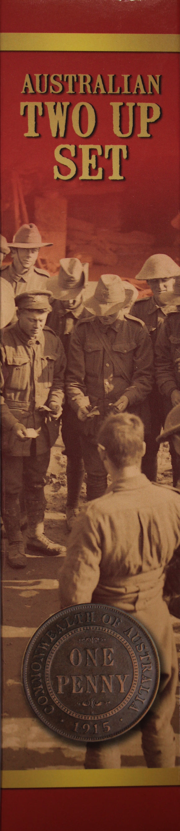 WWI Two-Up Penny Game Set