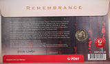 2012 C Mintmark $2 Remembrance Red Poppy PNC (Impaired Envelope)
