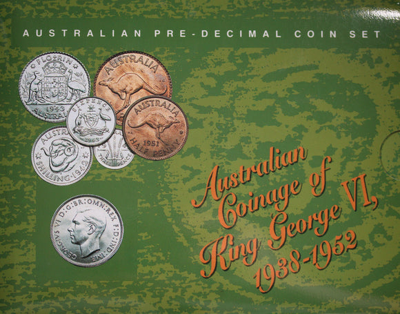 1950 King George VI Pre-Decimal Set