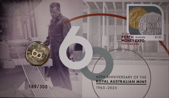 2025 $1 60th Anniversary of the RAM Perth Money Expo Day 2 PNC