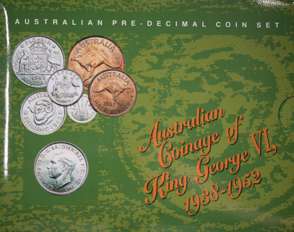 1939 King George VI Pre-Decimal Set