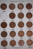 Complete Penny Collection in Dansco Album (Missing 1930)