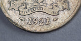 1921/2 Overdate Threepence good