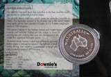 Australian Saltwater Crocodile Medallion 1oz Silver